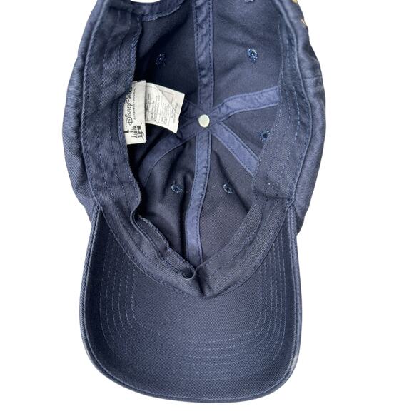 Disney Parks Navy Blue Mickey Mouse Red Embroidered Adult Adjustable Hat - Picture 7 of 9